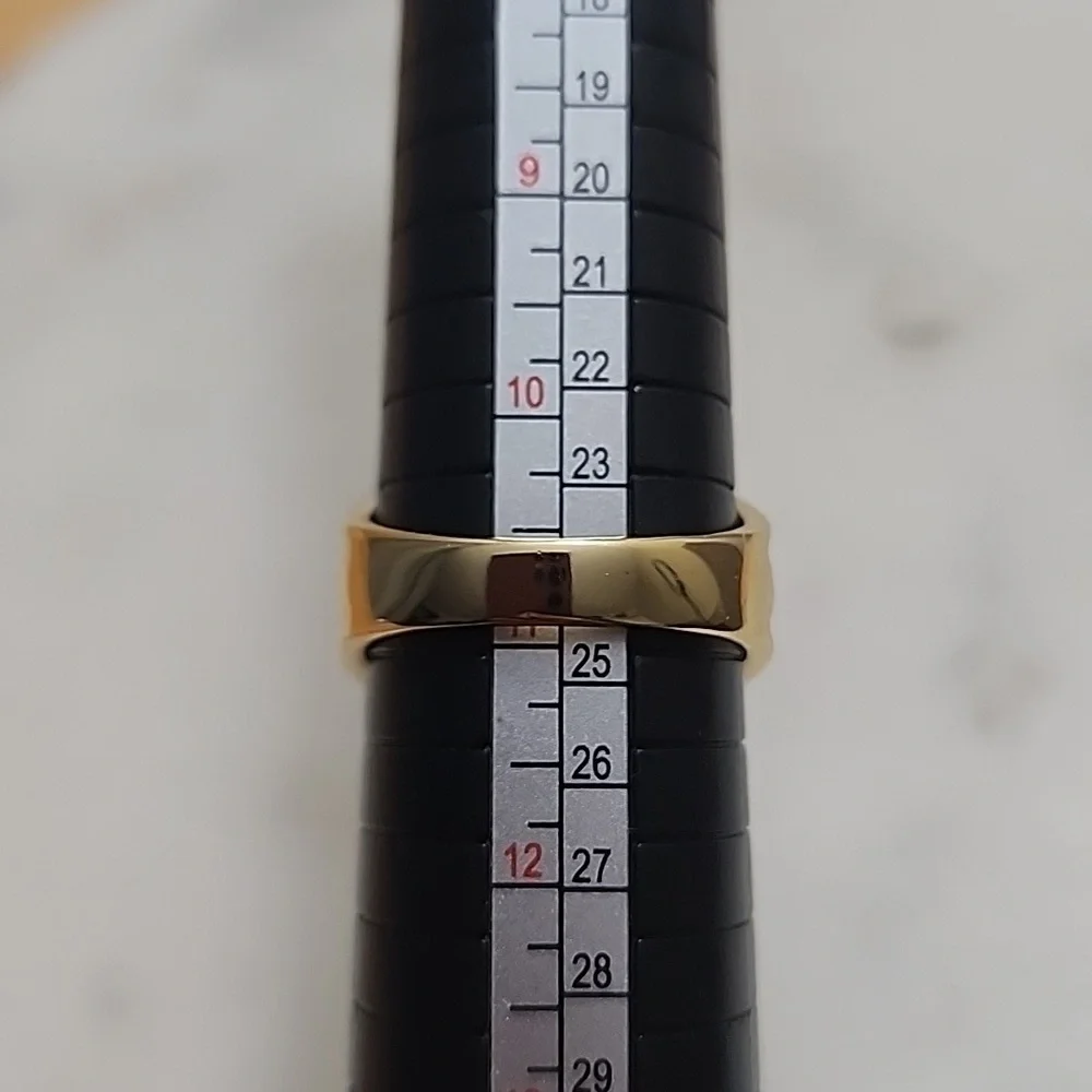 Elegant Gold Plated Mens Ring Size #11